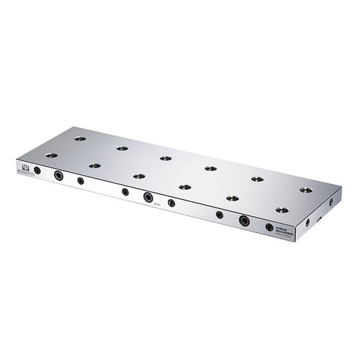 Piastra d'appoggio modulare - M-96X96(8072G) - HOMGE MACHINERY IND. CO., LTD. - di precisione / in acciaio / rettangolare