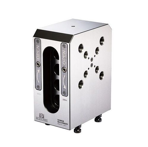 Sistema di bloccaggio e centraggio quick tower - M-52/96(80566G) - HOMGE MACHINERY IND. CO., LTD. - meccanico / in acciaio / doppio