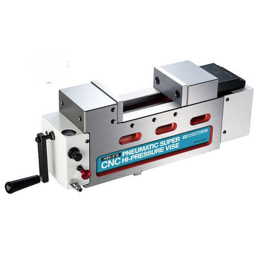 Morsa per macchina utensile - HBV-GF series - HOMGE MACHINERY IND. CO., LTD. - pneumatica / orizzontale / di precisione