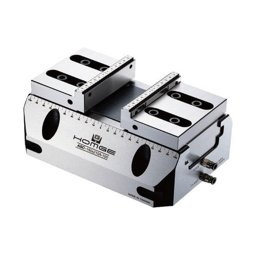 Morsa per macchina utensile a 5 assi - ASC-150x210A-100 - HOMGE MACHINERY IND. CO., LTD. - per macchina utensile / pneumatica / a molla
