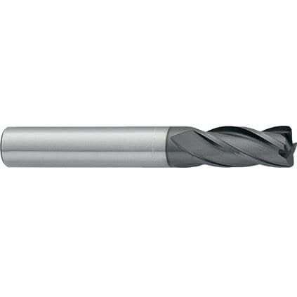 Fresa integrale - CL21TFHMB      	 - Carmon - a 4 denti / a gambo cilindrico