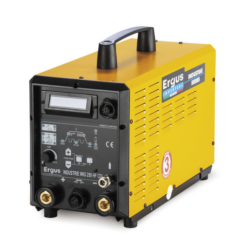 Saldatrice TIG - ERGUS WIG 250 HF CDi - Carmon - a elettrodi / trifase / DC