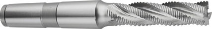 Fresa integrale - CM4x series - Carmon - di sgrossatura / HSS/HSCO / con codoli conici morse