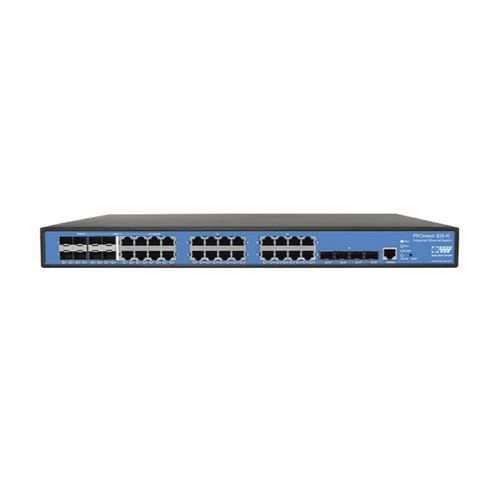Switch Ethernet industriale - PROmesh B28-R - Indu-Sol GmbH - gestibile / 28 porte / rack 19"