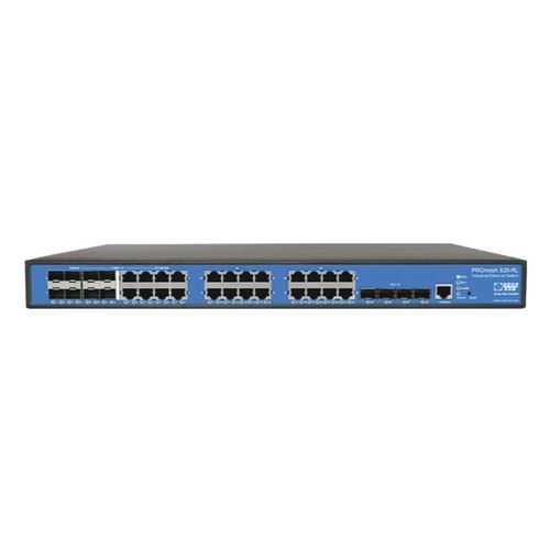 Switch Ethernet industriale - PROmesh B28-RL - Indu-Sol GmbH - gestibile / 28 porte / di livello 3