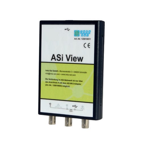 Tester per rete - ASi View - Indu-Sol GmbH - ASi / di cablaggio di reti / di installazione