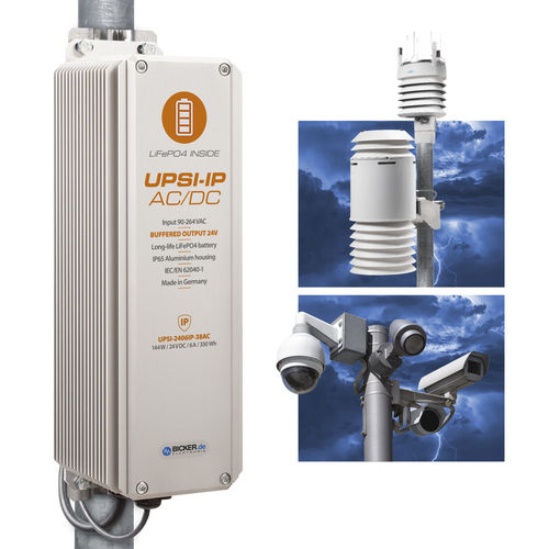 UPS per uso esterno - UPSI-2406R2IP-38AC+PSZ-1100 - Bicker Elektronik GmbH - tutto in uno / AC / DC