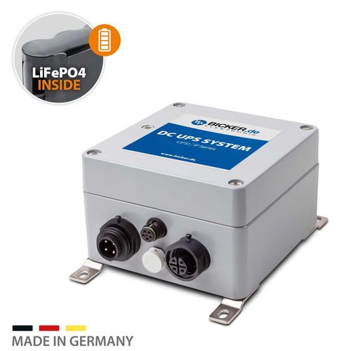 UPS DC - UPSI-2406IP-12U - Bicker Elektronik GmbH - LiFePO4 / compatto / di emergenza