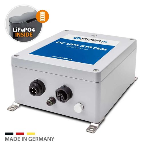 UPS DC - UPSI-2406IP-26U - Bicker Elektronik GmbH - LiFePO4 / compatto / con batteria integrata