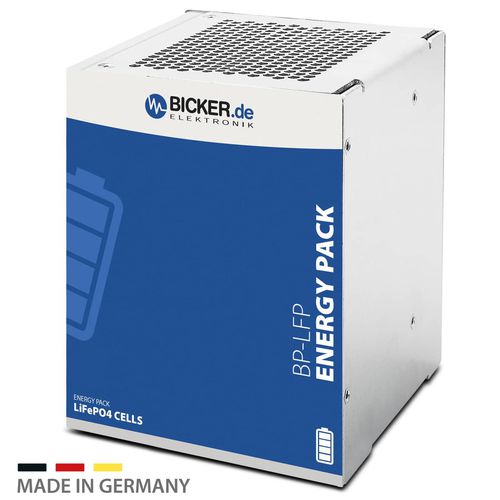 Modulo batteria ad alta densità energetica - BP-LFP-2725D - Bicker Elektronik GmbH - LiFePO4 / prismatico / 24 V