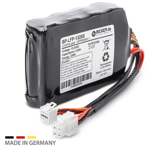Modulo batteria LiFePO4 - BP-LFP-1325S - Bicker Elektronik GmbH - a blocco / per UPS / per alimentazione di emergenza