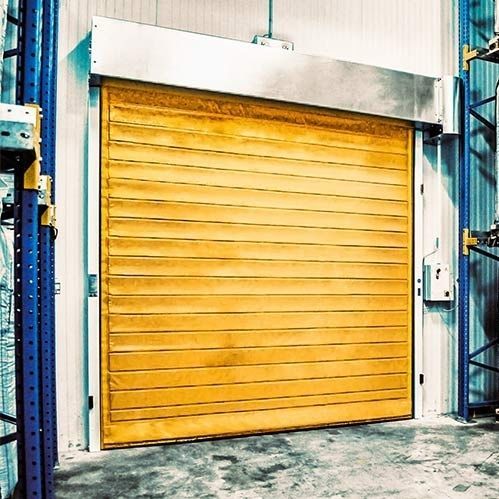 Porta ad avvolgimento - AUTO-FRIGO - GIESSE S.p.A - in PVC / in polietilene / per interno