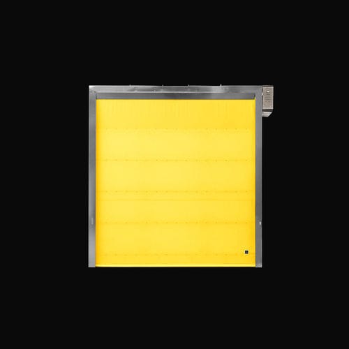 Porta scorrevole verticale - DUAL-FREEZER® - GIESSE S.p.A - per interno / per congelatore