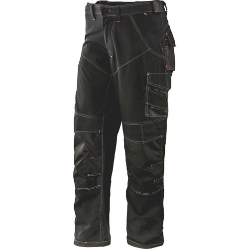 Pantaloni da lavoro - FREESTYLE SR - Albatros - in poliestere / nero / con tasca porta filtro
