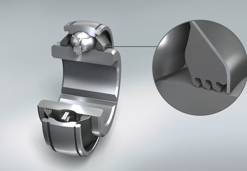 Cuscinetto a sfere - NSK Europe Ltd. - a snodo / in acciaio / in elastomero