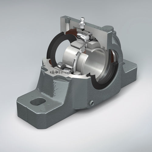 Bronzina con piastre - SNN  - NSK Europe Ltd. - auto-allineante / a rulli sferici / in due parti