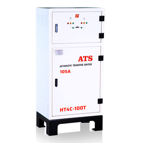 Commutatore di trasferimento automatica - HT4C series - Huu Toan Group - ad armadio / per generatore / 3 poli