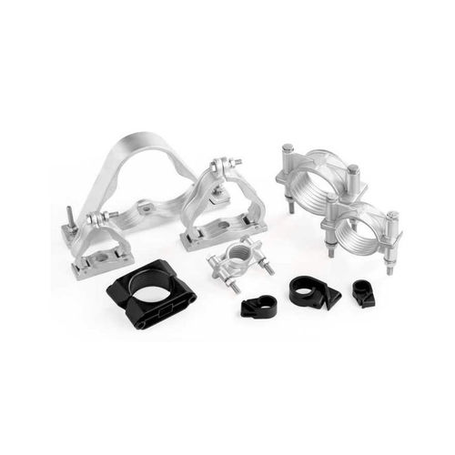 Collare per cavo elettrico in PVC - A-1 Electricals - in alluminio / con montaggio a vite / regolabile