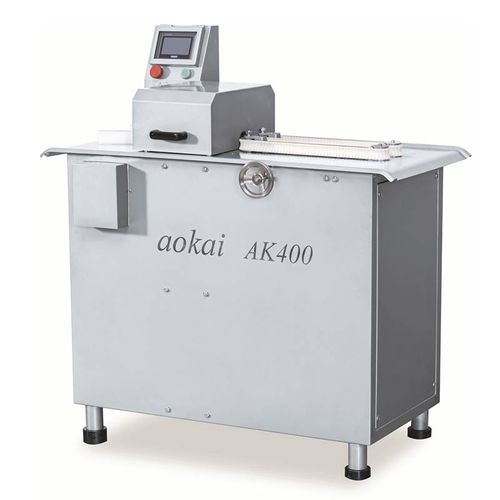 Macchina legatrice per salsicce - AK400 - Foshan Aokai machinery Technology Co.,Ltd - con un giro / automatica / in acciaio inossidabile
