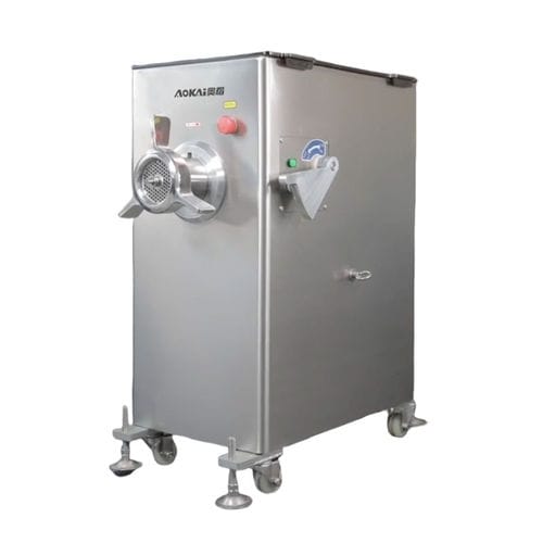 Tritacarne industriale per carne - AKJ-B32 - Foshan Aokai machinery Technology Co.,Ltd - di carne fresca / con rotelle / 380 V trifase