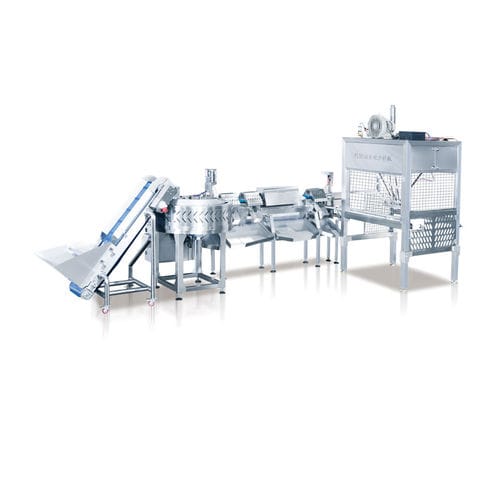 Linea di imballaggio per l'industria agroalimentare - FLS500 - Foshan Aokai machinery Technology Co.,Ltd - per salsicce / automatica / ad alta velocità