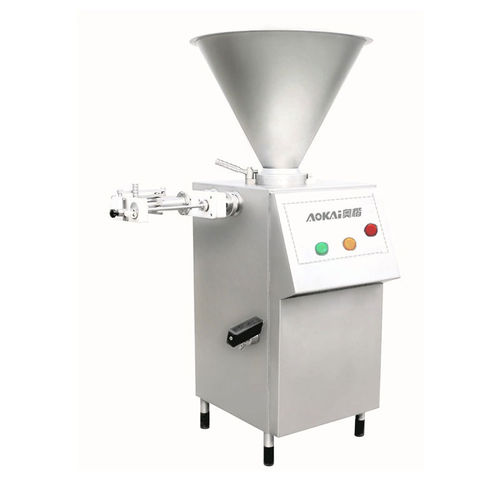 Insaccatrice sottovuoto pneumatica - AKQD1000 - Foshan Aokai machinery Technology Co.,Ltd - automatica / per salsicce / per prosciutto