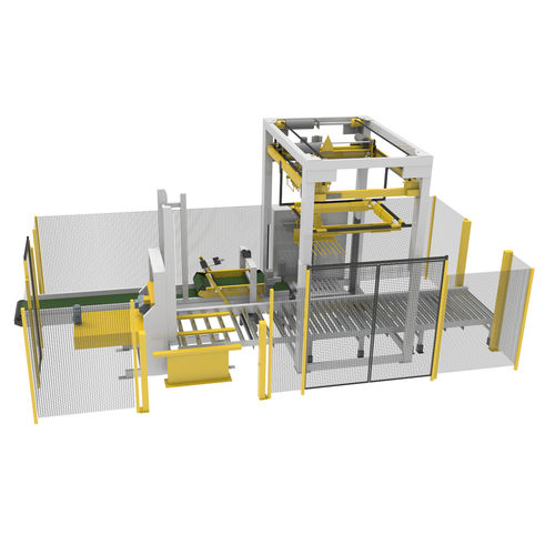 Pallettizzatore dal basso - TERRAM 300 G - NEWTEC BAG PALLETIZING - per sacchi / automatico / semiautomatico
