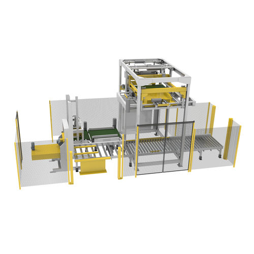Pallettizzatore dal basso - TERRAM P/C - NEWTEC BAG PALLETIZING - per sacchi / di comando / per flangia
