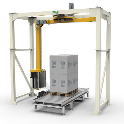 Avvolgitrice fasciapallet a braccio rotante - NEWTEC BAG PALLETIZING - automatica / di film / per pallet