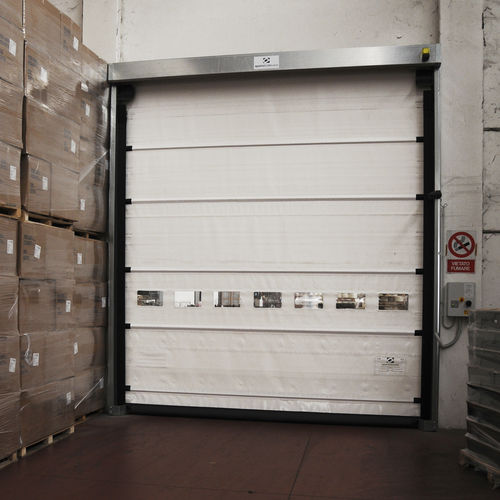 Porta ad avvolgimento - MAVIFOOD - Apostoli Daniele srl - in acciaio inossidabile / in acciaio galvanizzato / in PVC