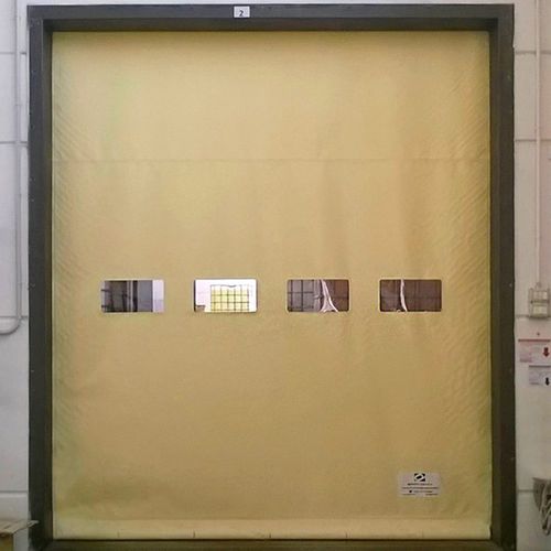 Porta ad avvolgimento - R21 - Apostoli Daniele srl - in acciaio galvanizzato / in PVC / industriale