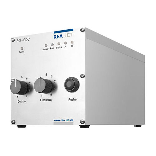 Sistema di marcatura a polverizzazione - REA JET EDS - REA Elektronik GmbH - pneumatico / industriale / per tubi