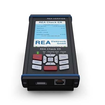 Verificatore di codice a barre portatile - REA Check ER - REA Elektronik GmbH - 1D / compatto / USB