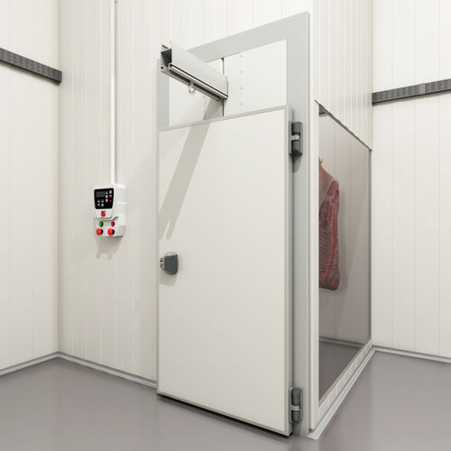 Porta battente - 180PG - MIV INSULATING SYSTEMS S.R.L. - con cerniera / girevole / girevole