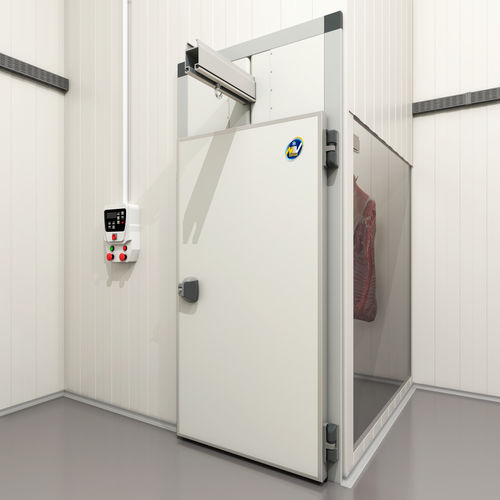 Porta battente - 200PG - MIV INSULATING SYSTEMS S.R.L. - con cerniera / girevole / girevole