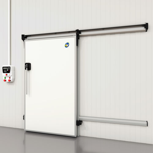 Porta scorrevole - 976-977P - MIV INSULATING SYSTEMS S.R.L. - battente / in acciaio inossidabile / in alluminio