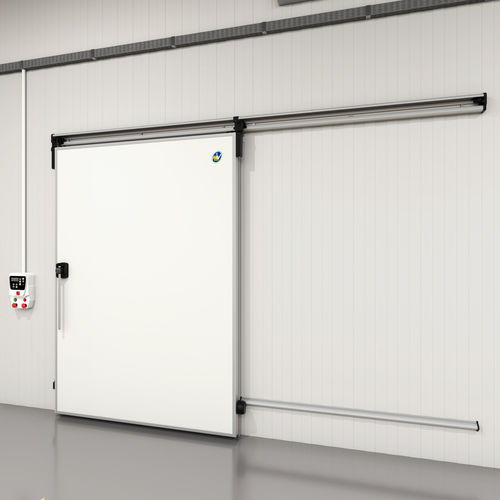 Porta scorrevole - 979M  - MIV INSULATING SYSTEMS S.R.L. - battente / in acciaio inossidabile / in alluminio