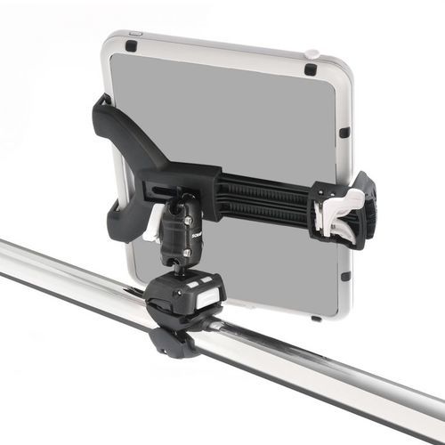 Supporto per tablet PC - RLS-508-402 - Scanstrut - in alluminio / su guida di scorrimento
