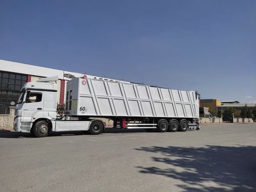 Semirimorchio per rifiuti - Ms Dorse - con sospensione pneumatica / per serbatoio d'acqua