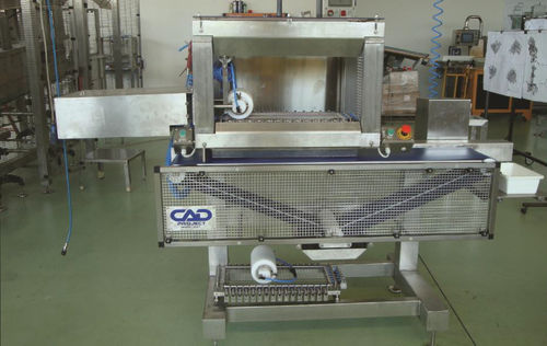 Cubettatrice per formaggi - CSZ - CAD PROJECT S.R.L. - con trasportatore