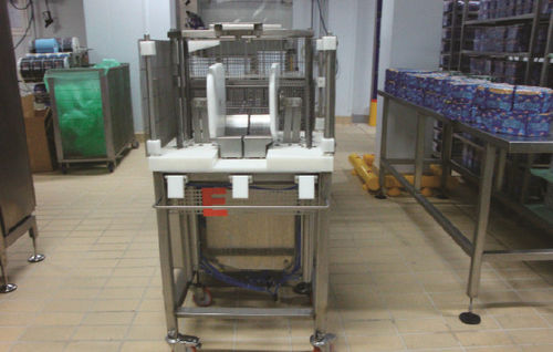 Porzionatrice per formaggio a pasta molle - TVAR - CAD PROJECT S.R.L. - a balestra / a peso fisso / semiautomatica