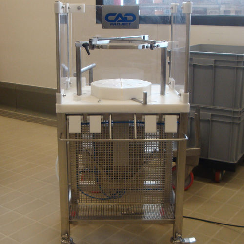 Porzionatrice per formaggio a pasta molle - TA48 - CAD PROJECT S.R.L. - a balestra / semiautomatica
