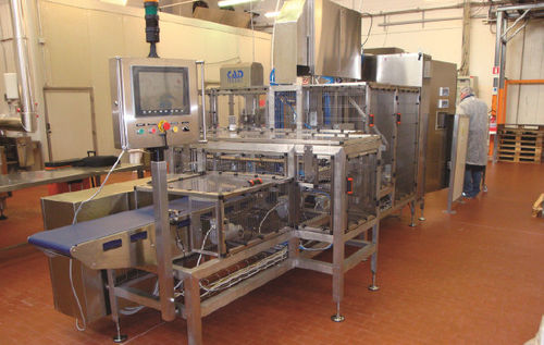 Porzionatrice per formaggio a pasta molle - TZXT-M - CAD PROJECT S.R.L. - ad ultrasuoni / automatica / a peso fisso