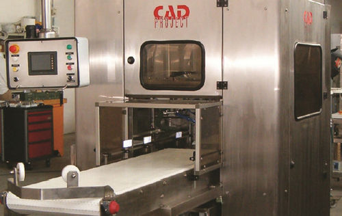Porzionatrice per formaggio a pasta dura - TIG - CAD PROJECT S.R.L. - a filo / automatica