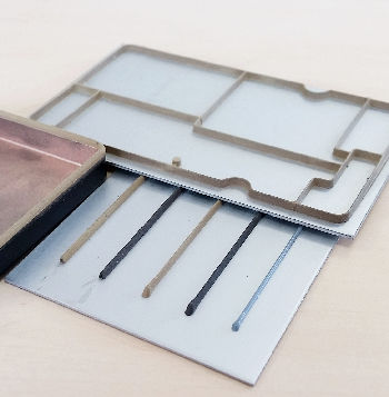 Guarnizione in silicone - Compelma - in grafite / in argento / di schermatura