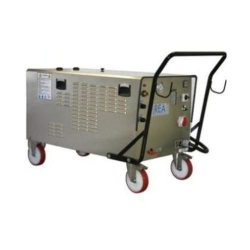 Generatore di vapore saturo - SATURNO MAXI - REA STEAM CLEANING SRL - elettrico / orizzontale / mobile