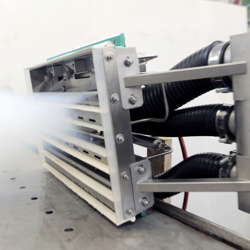 Pulitore a vapore elettrico - Jolly S2 - REA STEAM CLEANING SRL - aspirante / per l'industria agroalimentare / per trasportatore a nastro