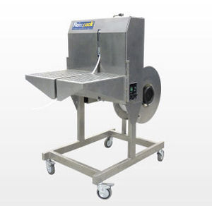 Reggiatrice semiautomatica - 1404 - Reisopack - per prodotti alimentari / laterale / in acciaio inossidabile