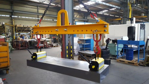 Sollevatore magnetico permanente a commutazione manuale - 20.99.2R - Braillon Magnetics - per movimentazione / rettangolare