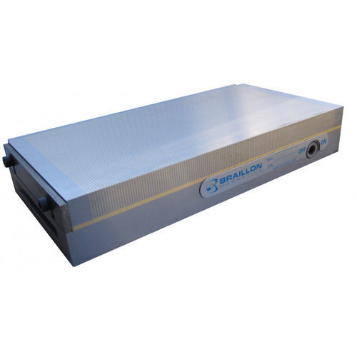 Piano magnetico a magneti permanenti - 10.01 - Braillon Magnetics - con barra seno / per rettifica / per tornitura